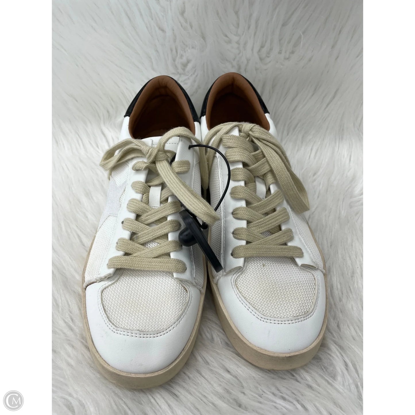 Shoes Sneakers By Corkys In Cream, Size: 9