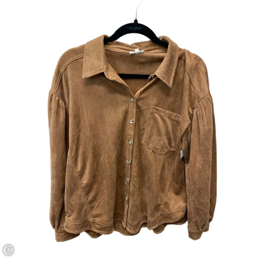Jacket Other By Jodifl In Brown, Size: M