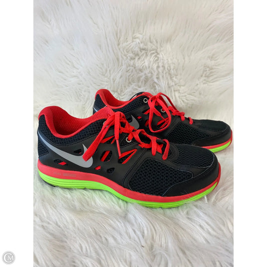 Shoes Athletic By Nike In Black & Pink, Size: 8