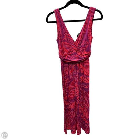 Dress Casual Maxi By Boden In Purple & Red, Size: S