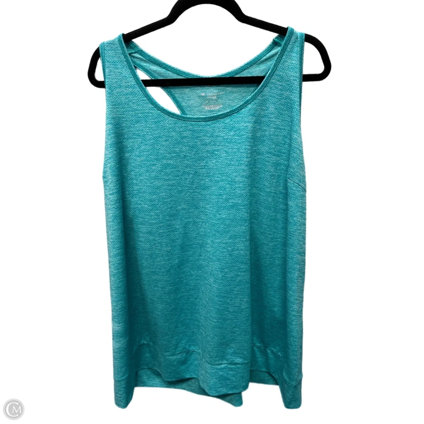 Athletic Tank Top By Tek Gear In Green, Size: 3x