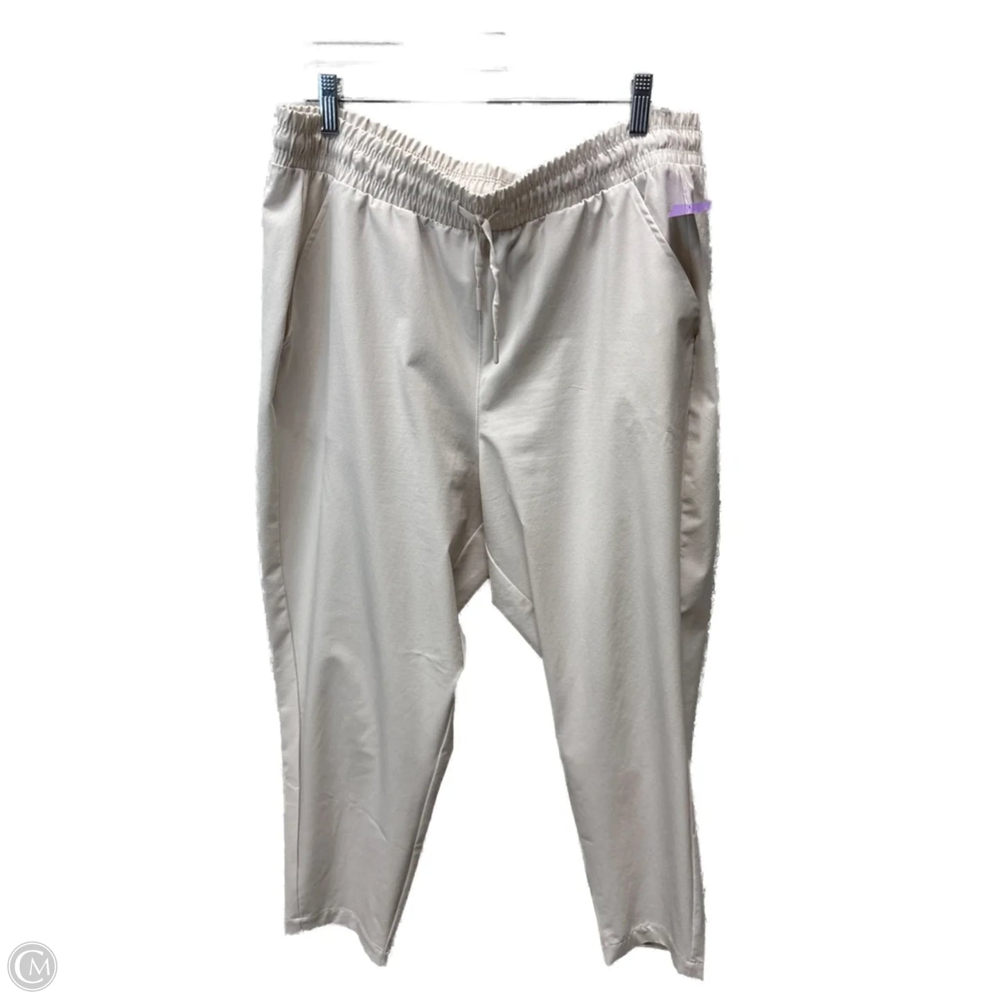 Athletic Pants By All In Motion In Cream, Size: Xl