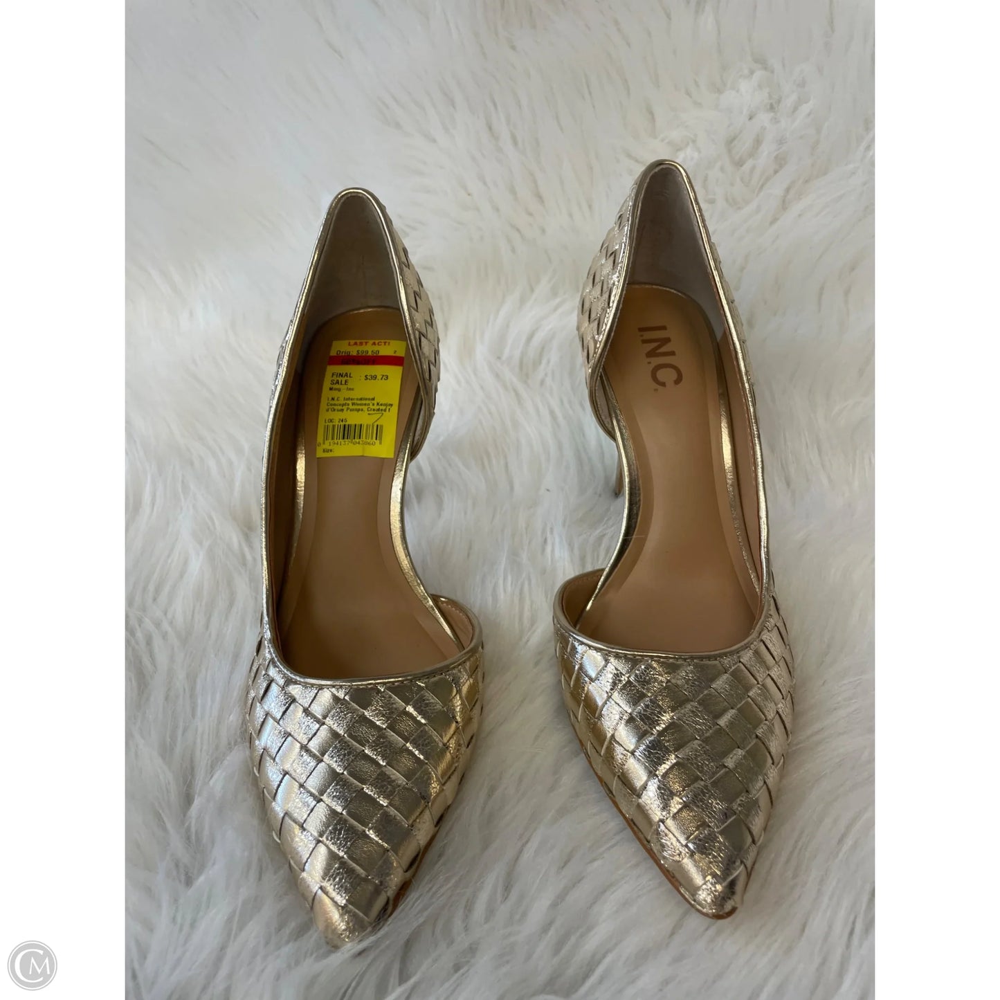 Shoes Heels Stiletto By International Concepts In Gold, Size: 7