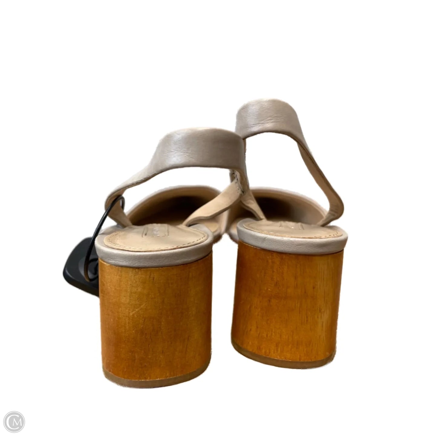 Shoes Heels Block By Antonio Melani In Grey & Tan, Size: 8