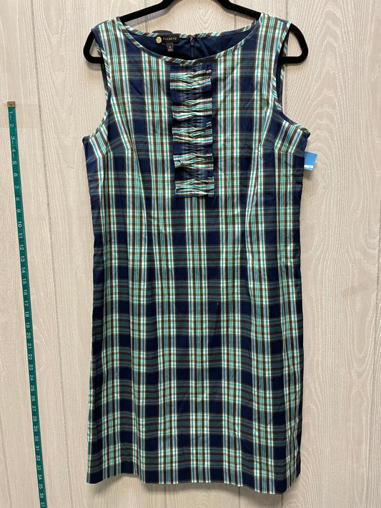 Dress Casual Short By Talbots In Blue & Green, Size: L