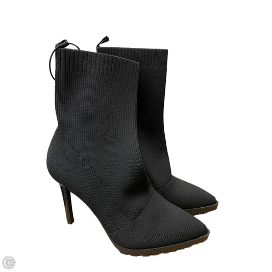 Boots Mid-calf Heels By Mix No 6 In Black, Size: 7