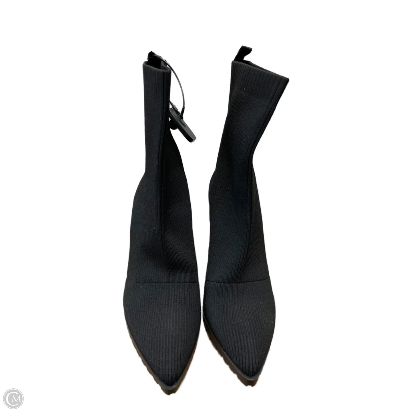 Boots Mid-calf Heels By Mix No 6 In Black, Size: 7