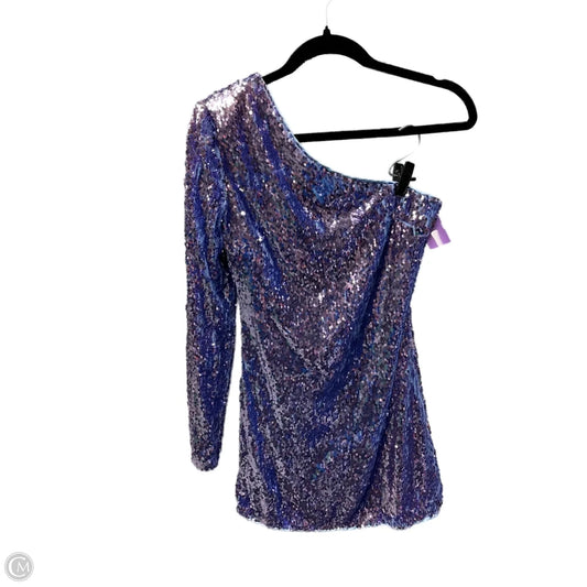 Dress Party Short By Bardot In Blue & Purple, Size: Xs