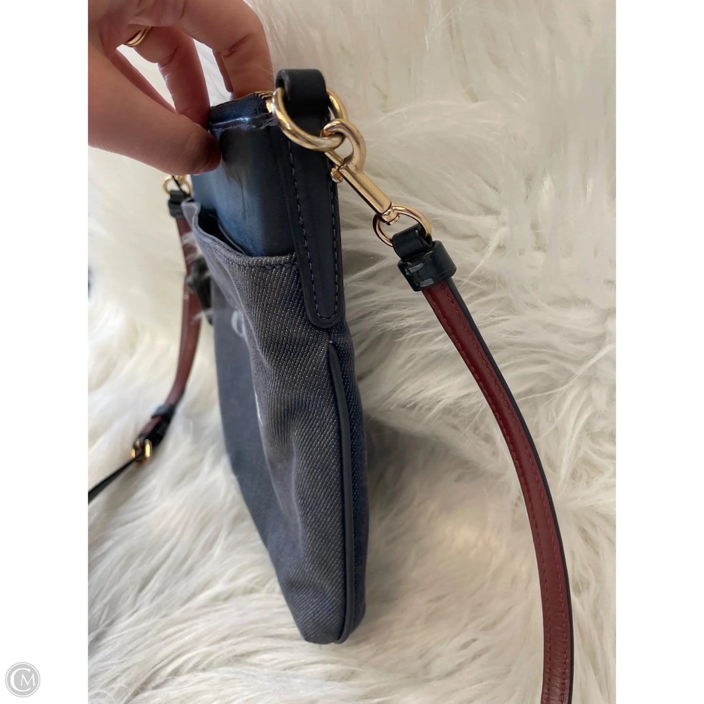 Crossbody Designer By Coach, Size: Small