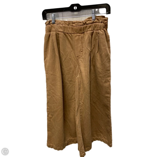 Pants Cropped By Pilcro In Brown, Size: 2