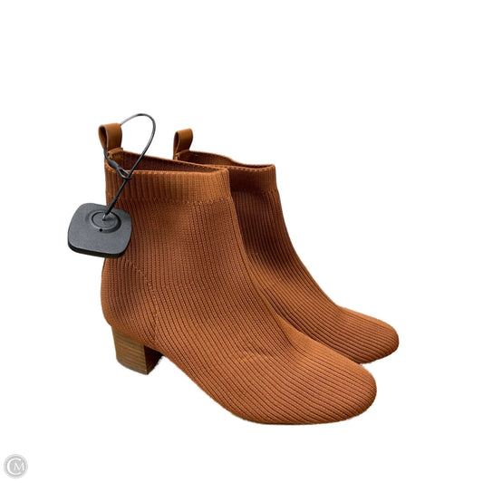 Boots Heels Block By Joie In Brown, Size: 7.5
