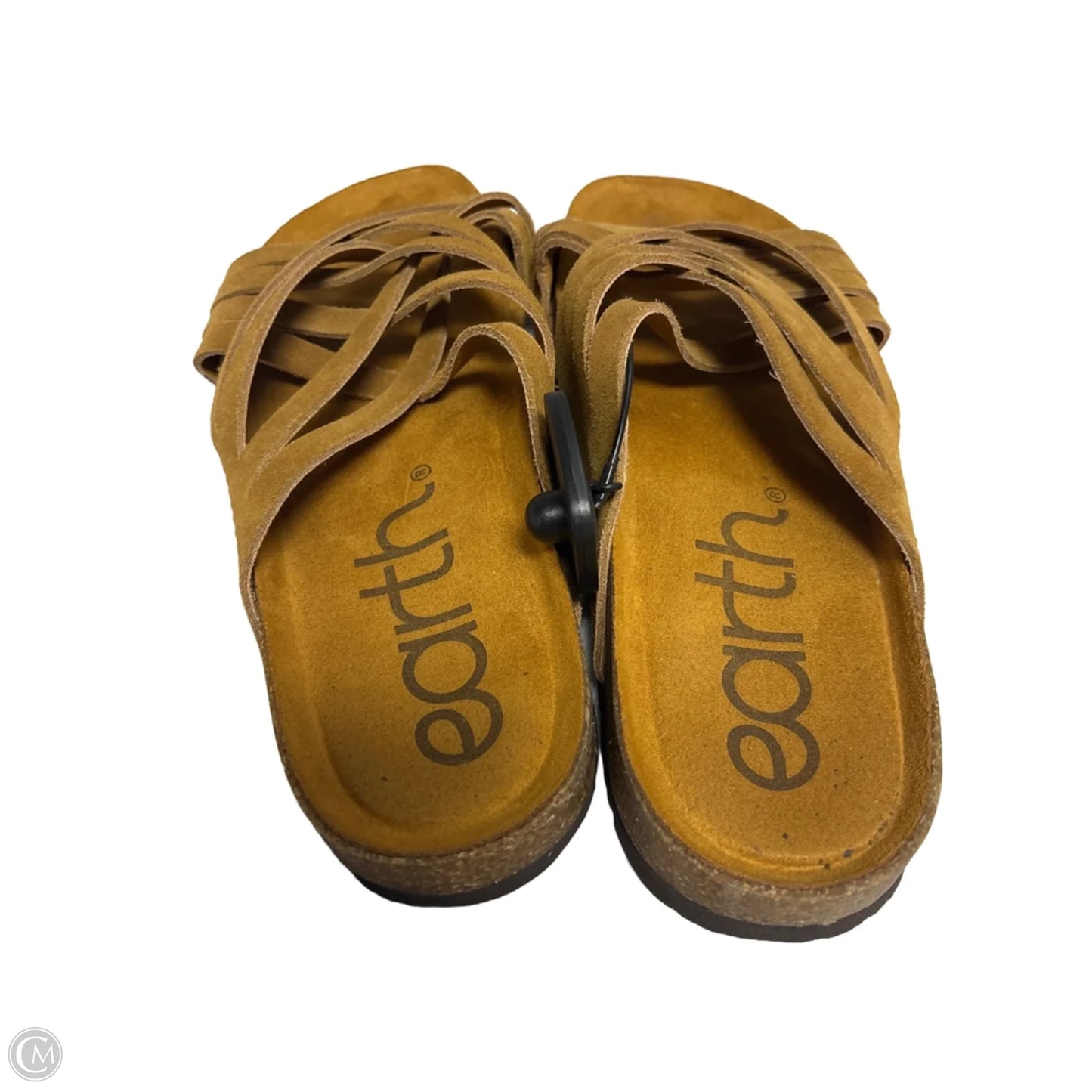 Sandals Flats By Earth In Tan, Size: 10