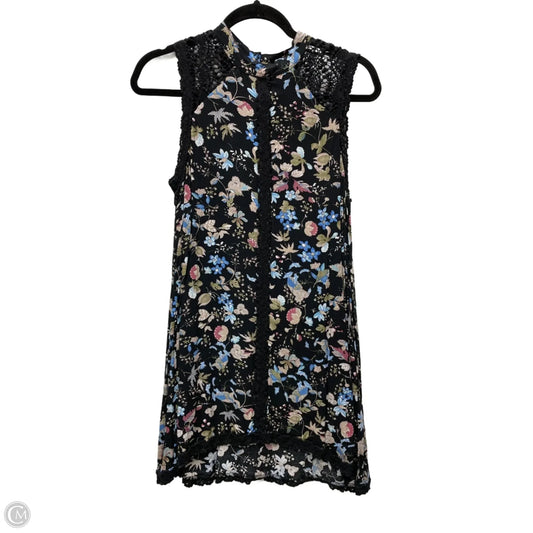 Dress Casual Short By Paper Crane In Floral Print, Size: M