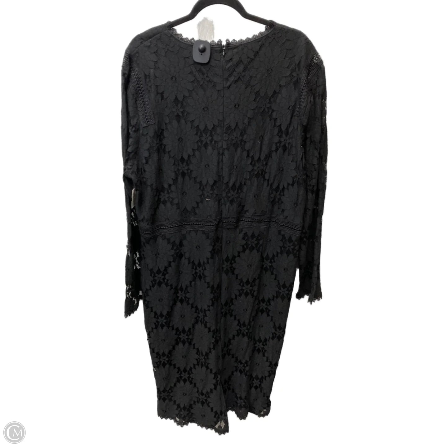 Dress Casual Midi By Boohoo Boutique In Black, Size: 3x