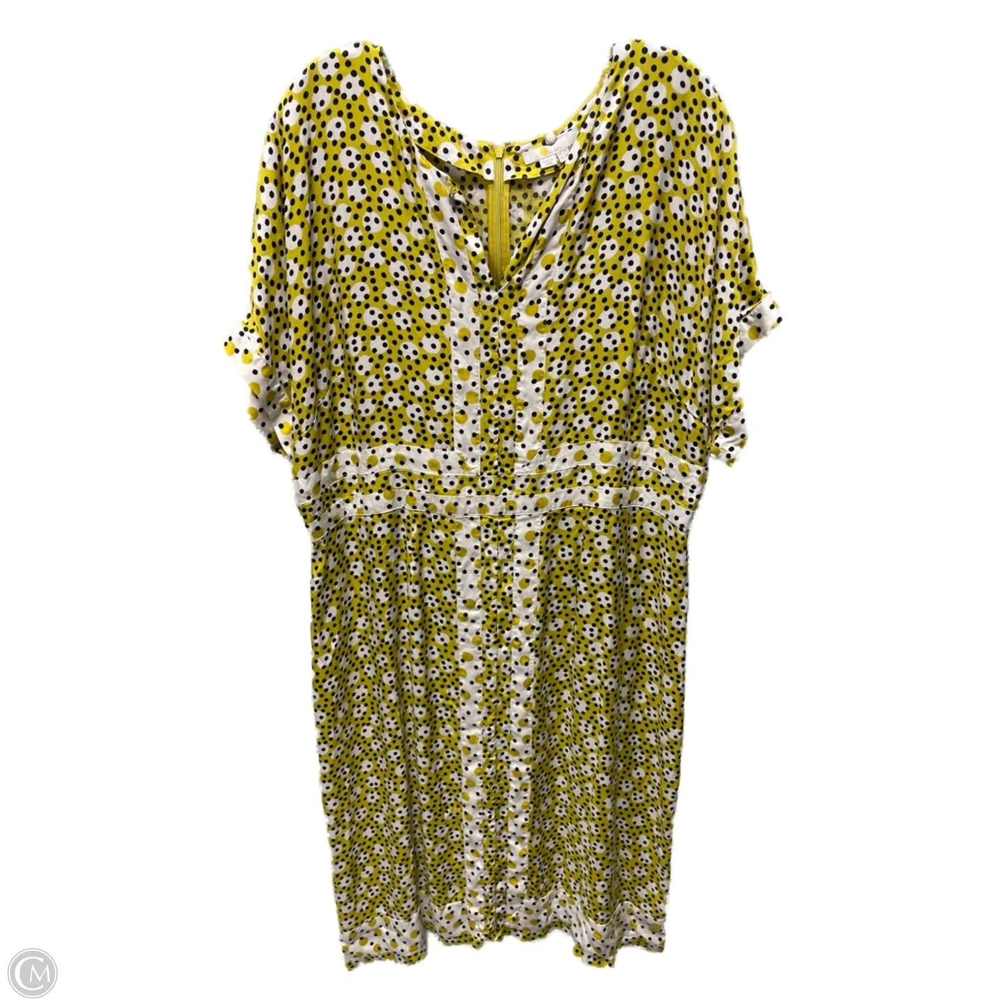 Dress Casual Midi By Boden In Polkadot Pattern, Size: 1x