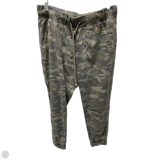 Pants Joggers By Bella Dahl In Camouflage Print, Size: 6