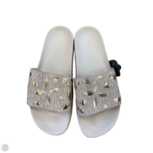 Sandals Flats By Michael By Michael Kors In Pink, Size: 11