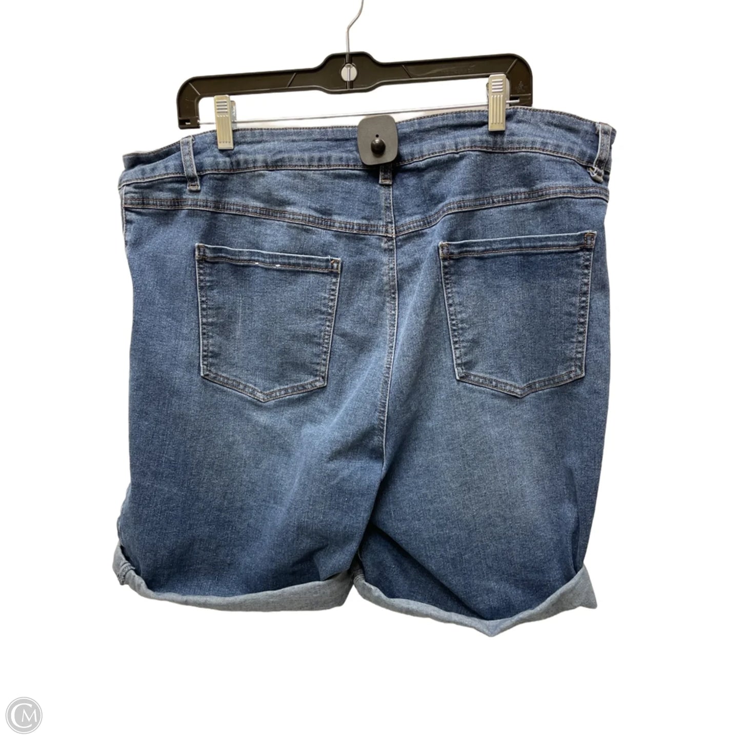 Shorts By Clothes Mentor In Blue Denim, Size: 22