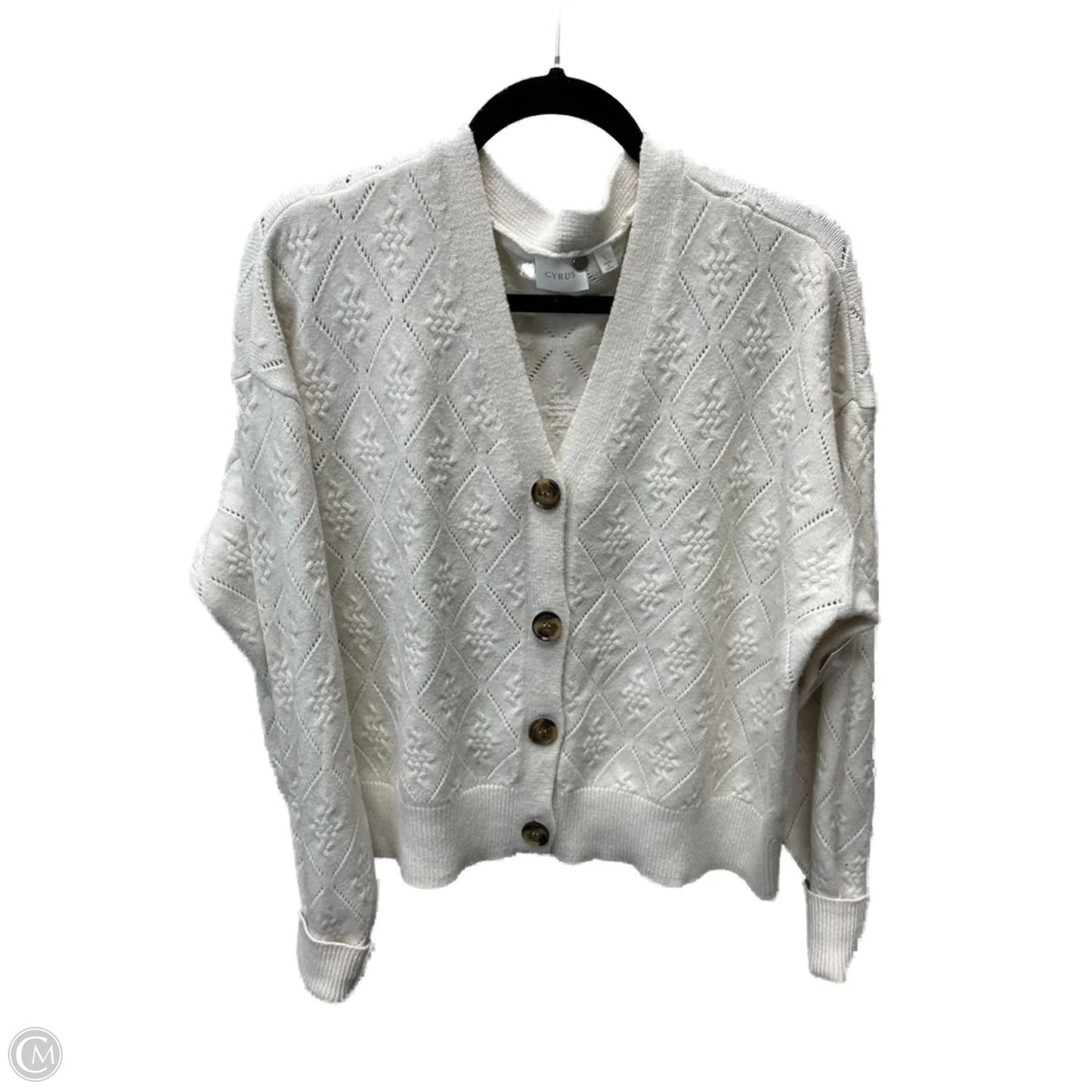 Sweater By Clothes Mentor In Tan, Size: L