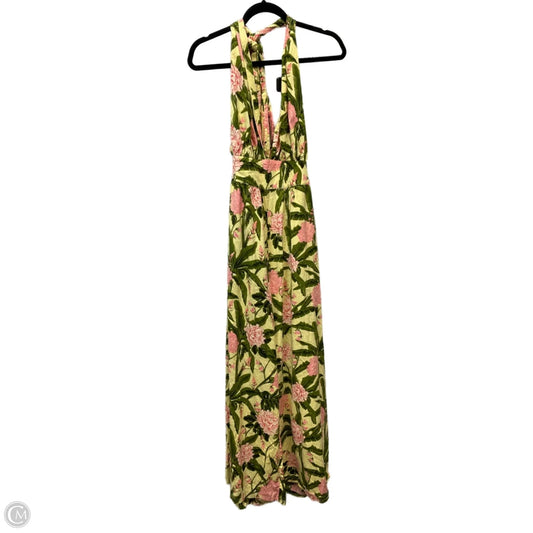 Jumpsuit By aguabendita In Floral Print, Size: Xl