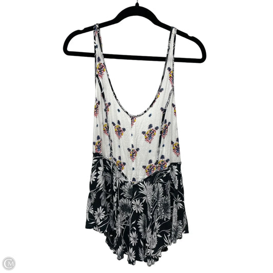 Top Sleeveless By Free People In Floral Print, Size: M