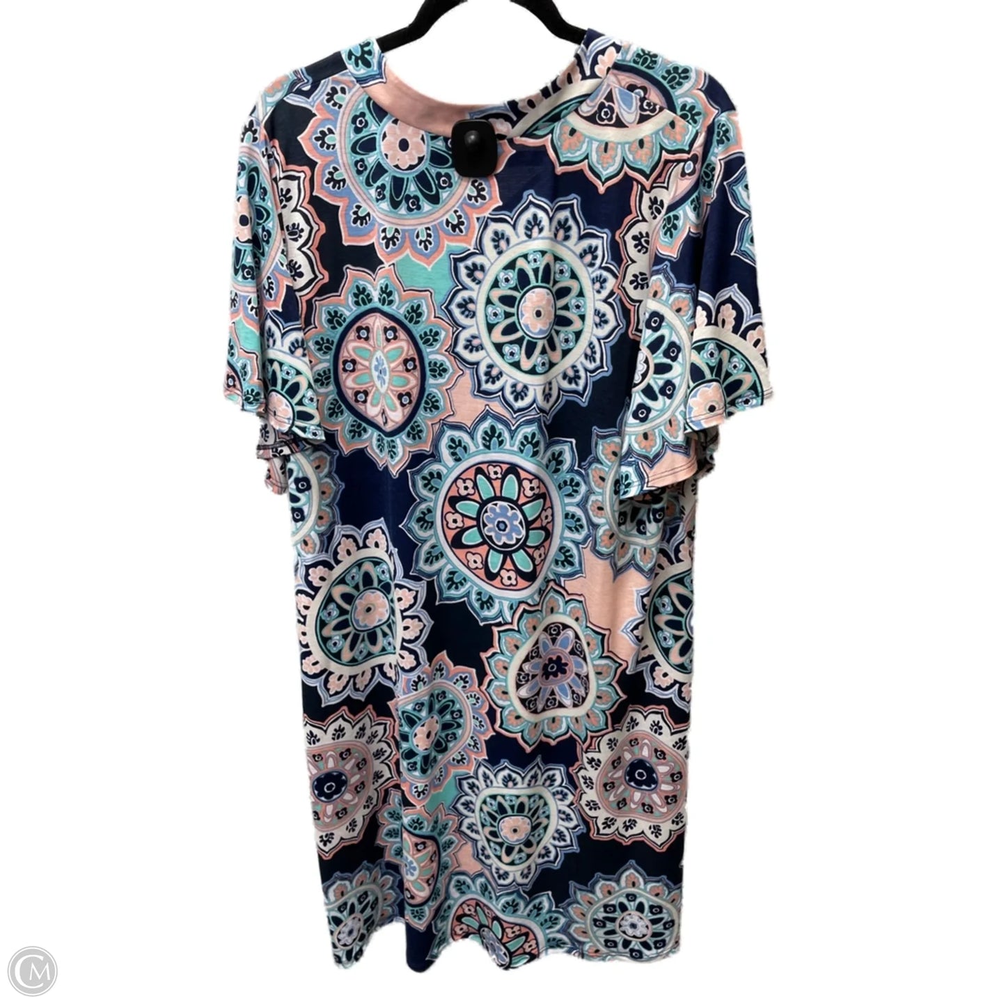 Dress Casual Short By pink coconut - In Multi-colored, Size: 3x