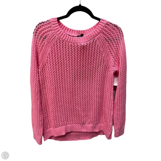 Sweater By Talbots In Pink, Size: M