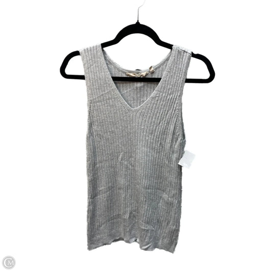 Top Short Sleeve By Soft Surroundings In Grey, Size: M