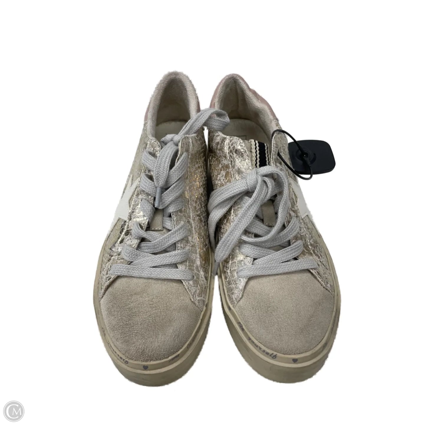 Shoes Sneakers By Shu Shop In Grey & Tan, Size: 8