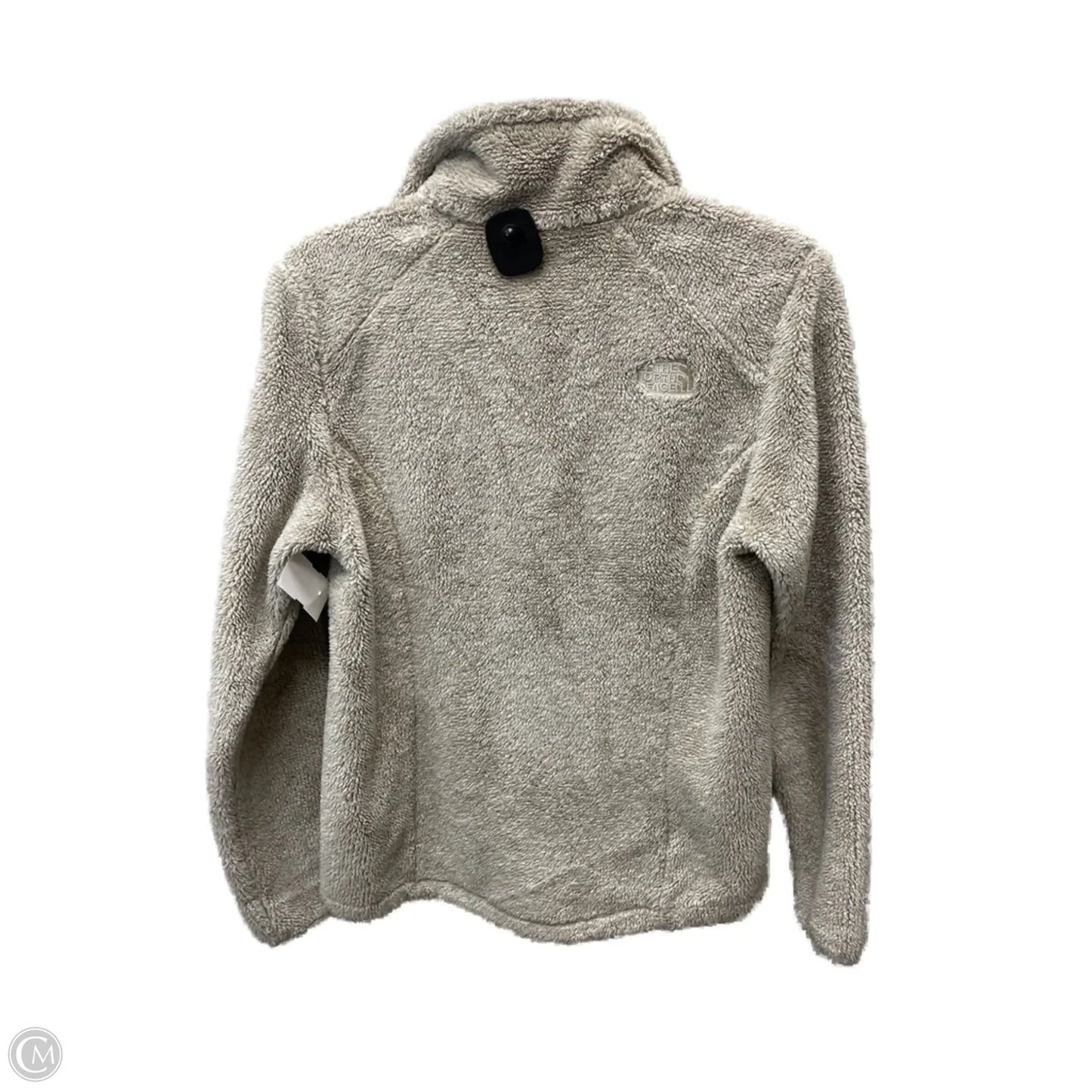Jacket Faux Fur & Sherpa By The North Face In Green & White, Size: M