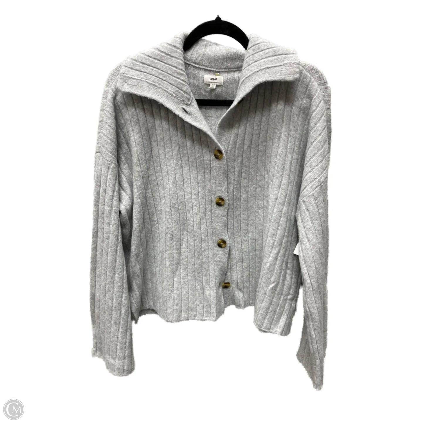 Sweater Cardigan By Aerie In Grey, Size: S