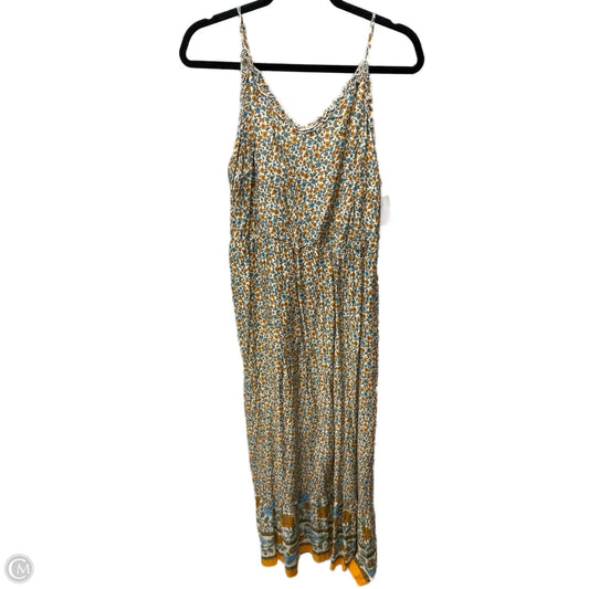 Dress Casual Maxi By Clothes Mentor In Floral Print, Size: 1x