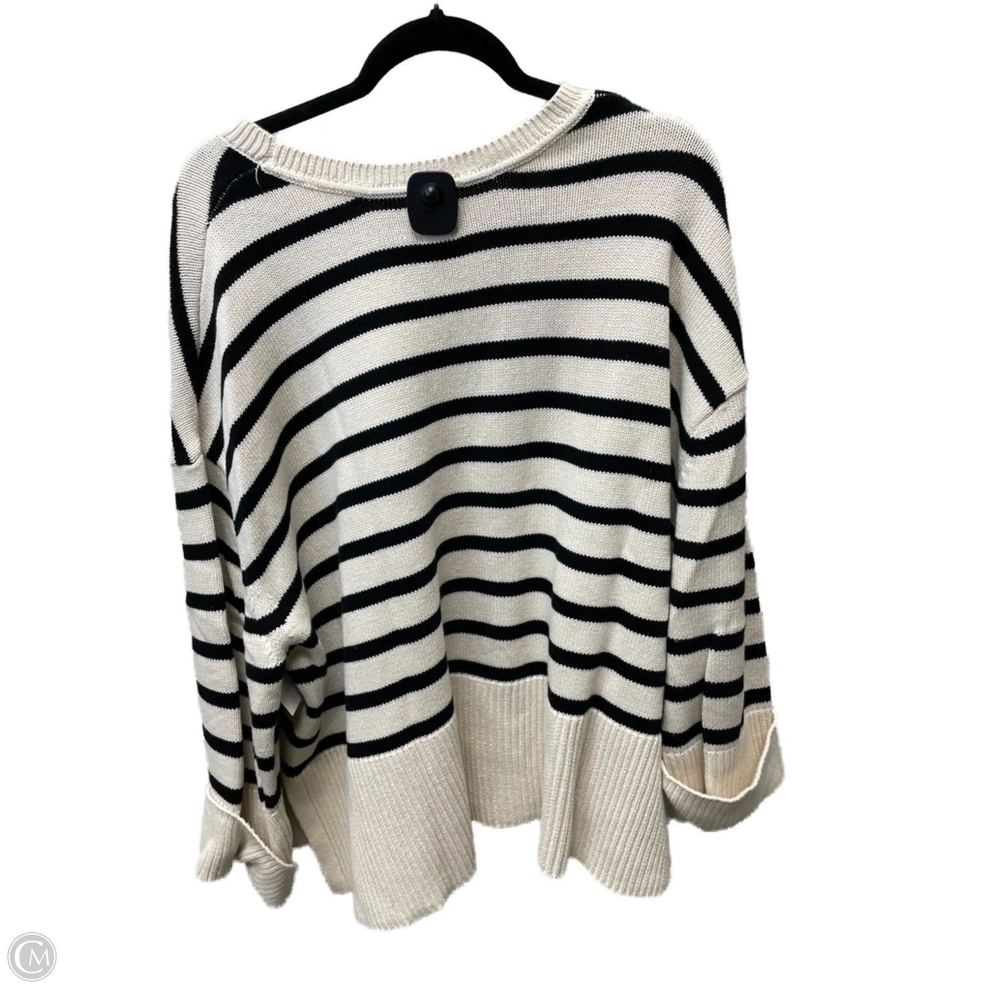 Sweater By Gap In Striped Pattern, Size: 1x