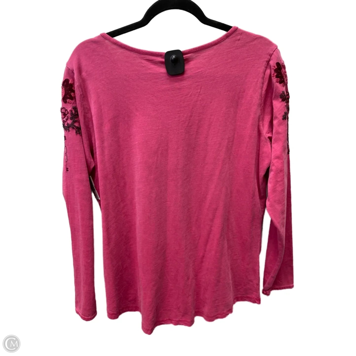 Top Long Sleeve By Sundance In Pink, Size: M