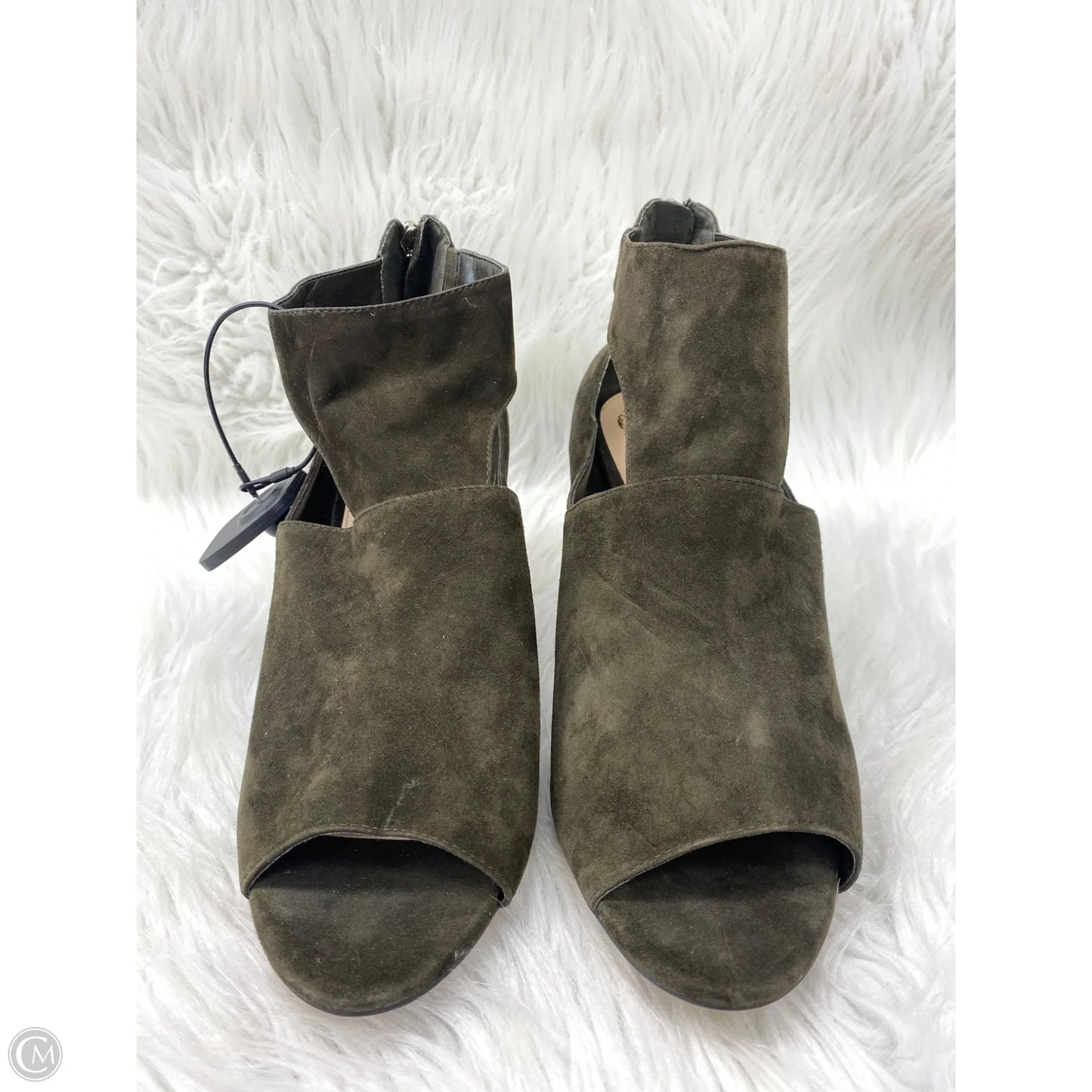 Boots Ankle Heels By Vince Camuto In Green, Size: 11