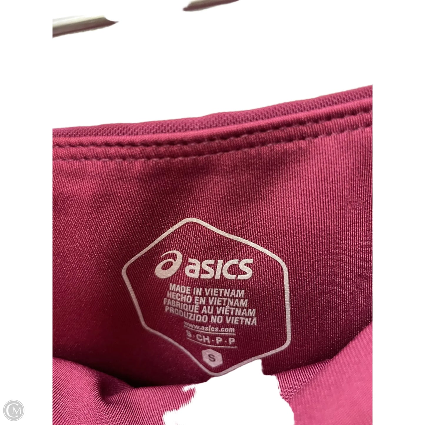 Athletic Leggings By Asics In Purple, Size: S