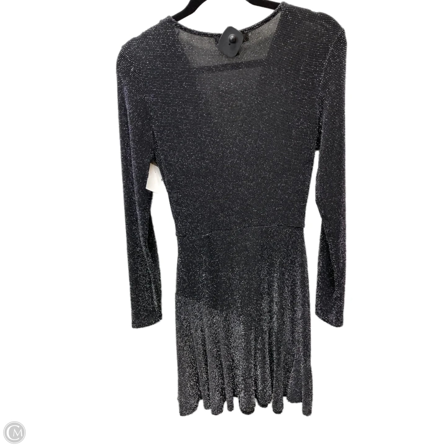 Dress Party Short By Michael By Michael Kors In Black & Silver, Size: S