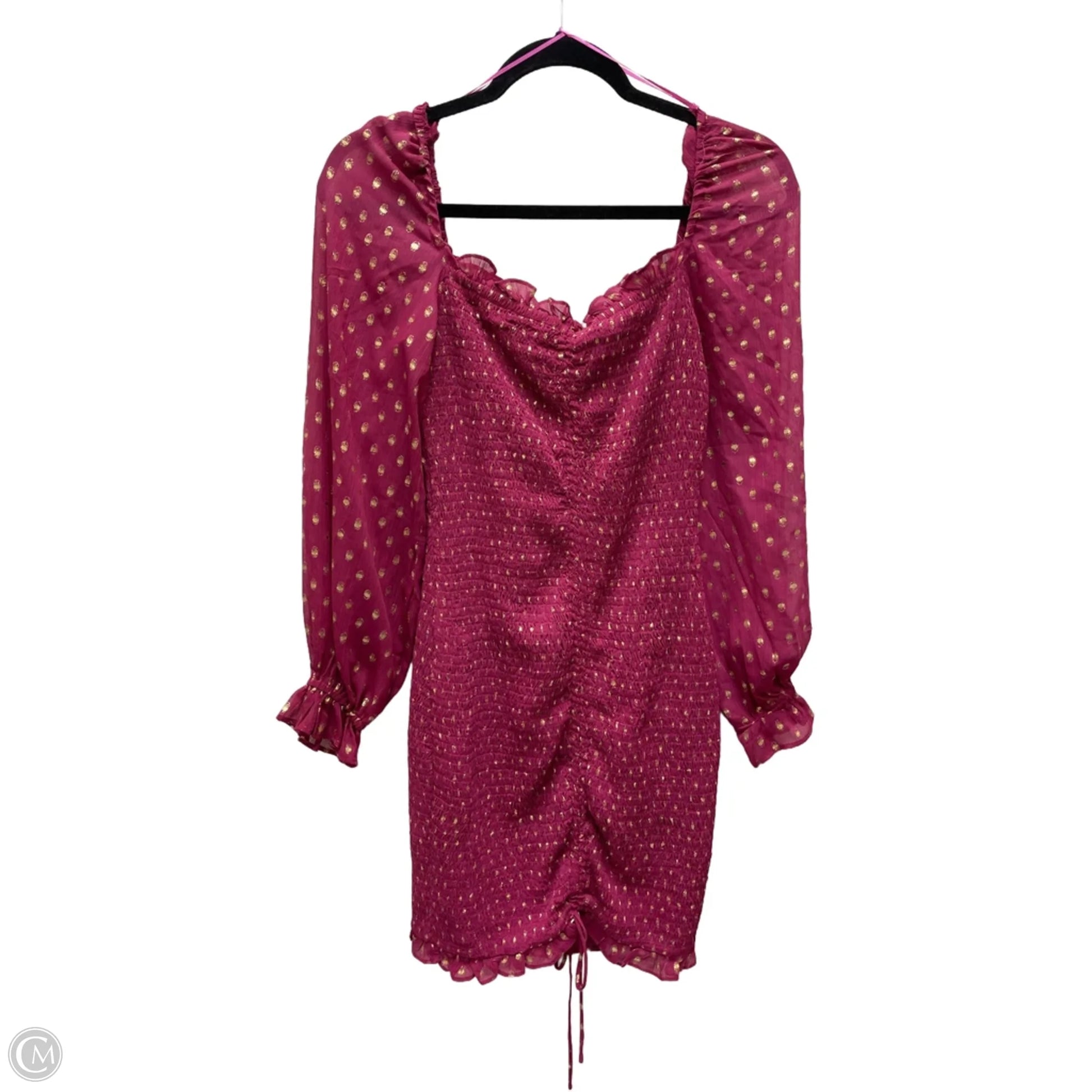Dress Party Short By Vici In Gold & Purple, Size: Xs – Clothes Mentor  Cordova TN #245