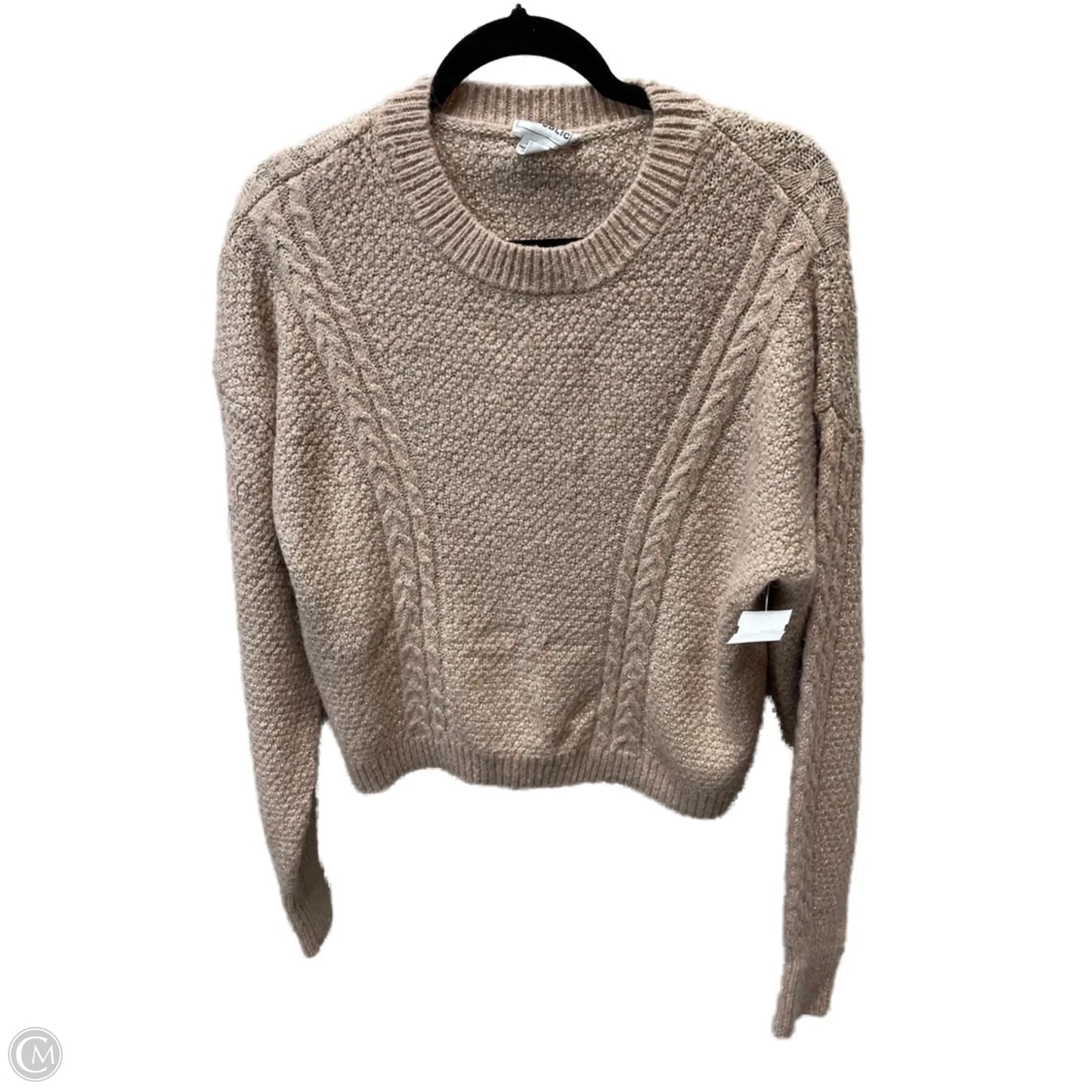 Sweater By For The Republic In Tan, Size: Xl