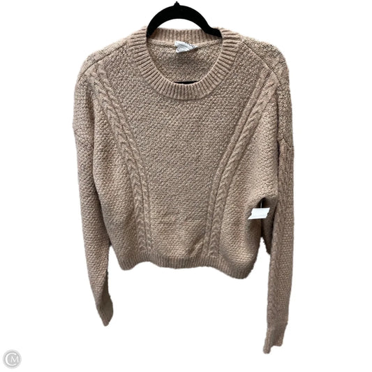 Sweater By For The Republic In Tan, Size: Xl