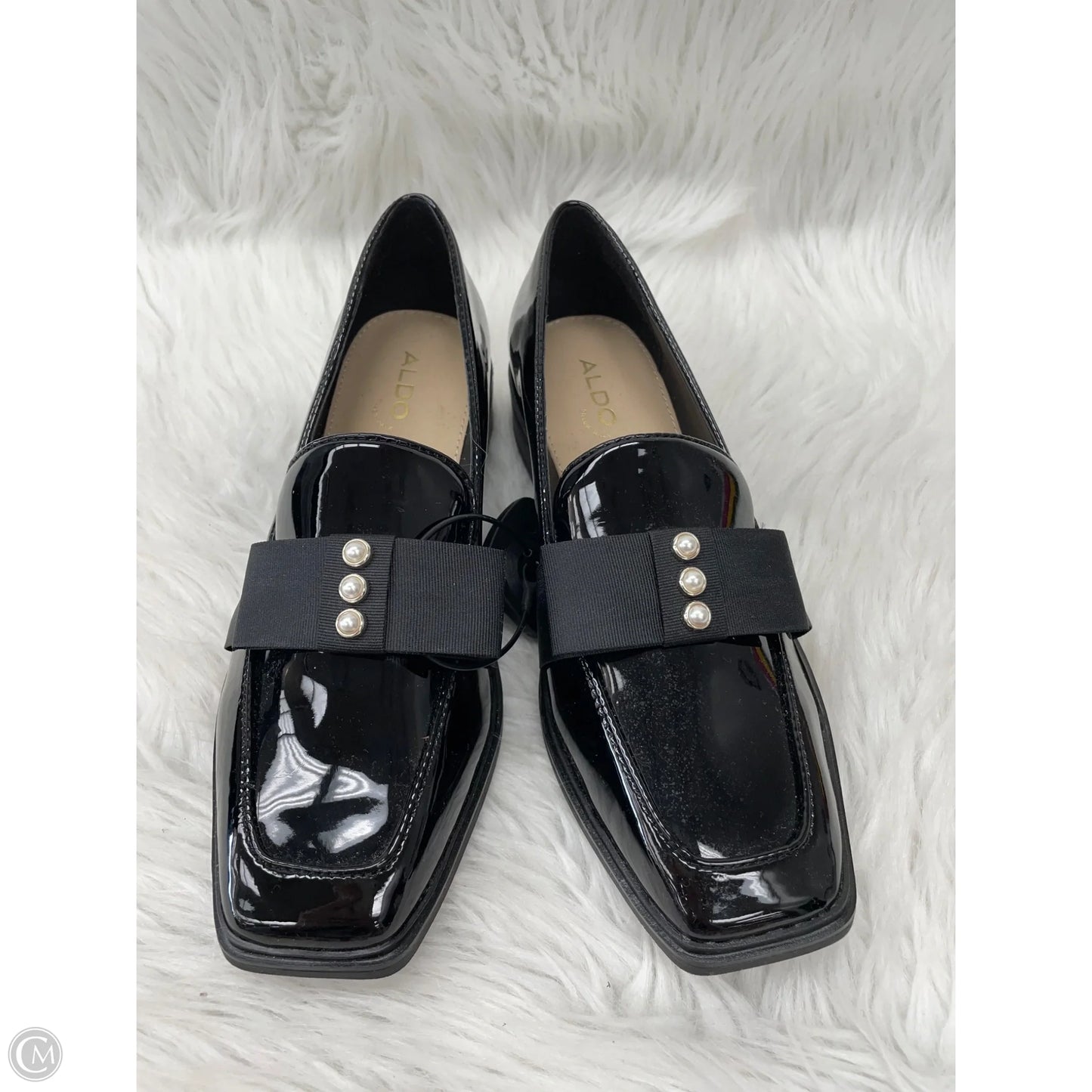 Shoes Heels Block By Aldo In Black, Size: 6.5