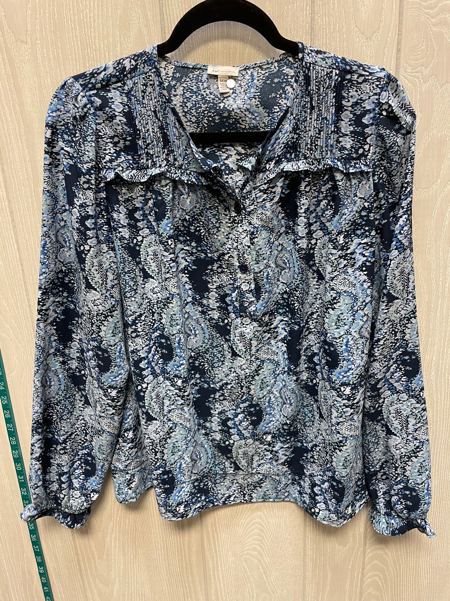 Top Long Sleeve By Joie In Blue, Size: S
