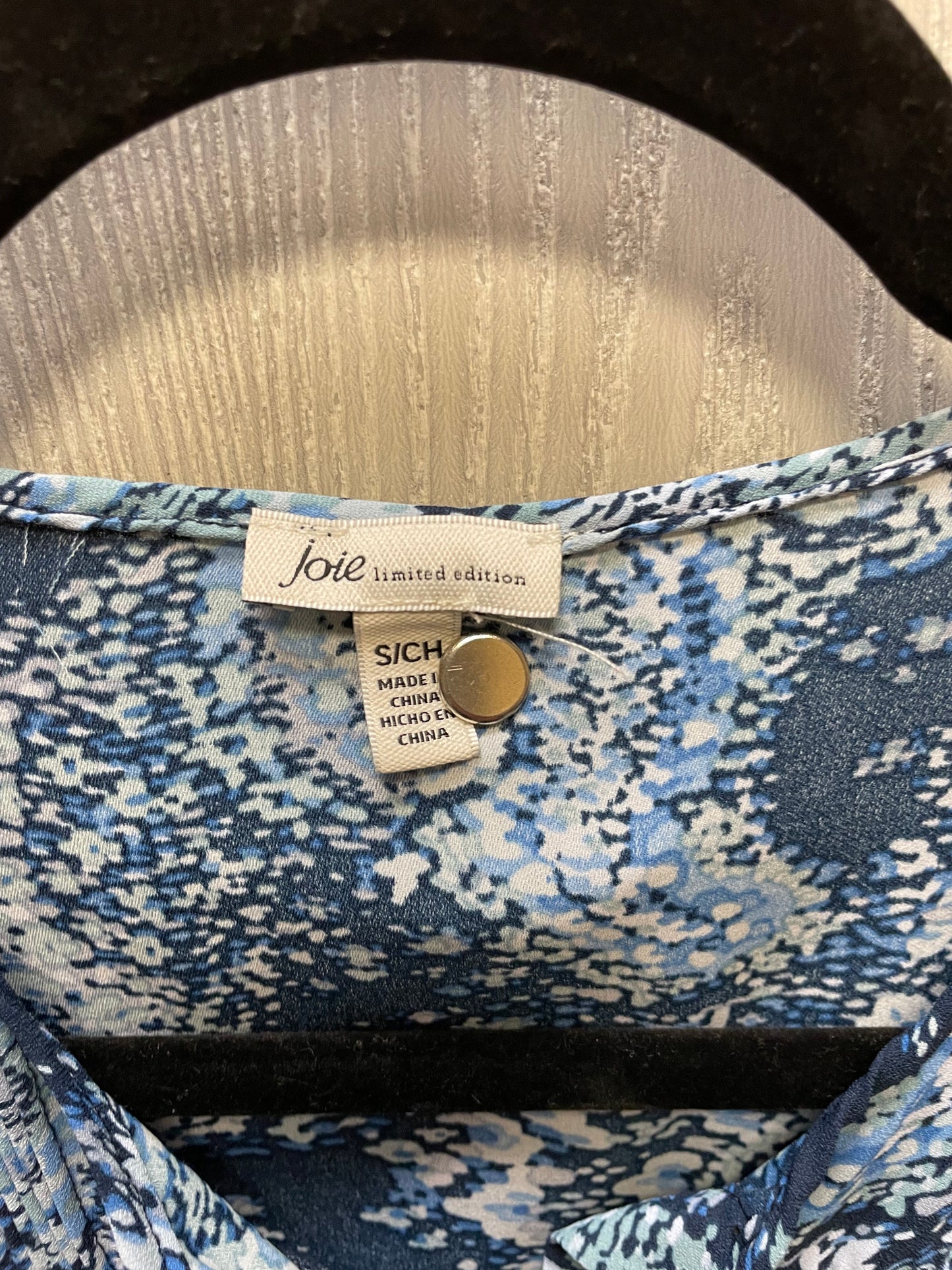 Top Long Sleeve By Joie In Blue, Size: S