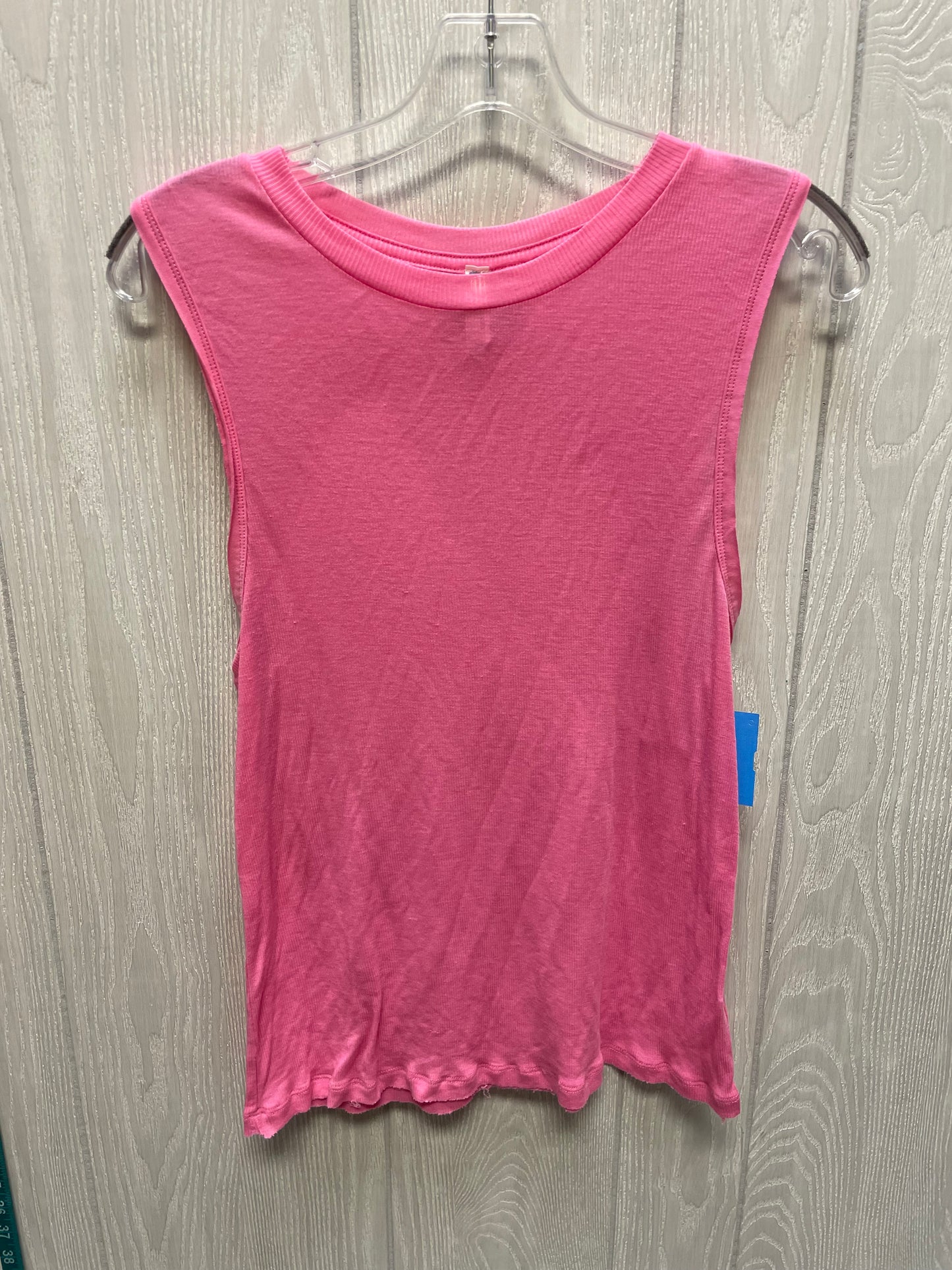 Top Sleeveless By Free People In Pink, Size: M