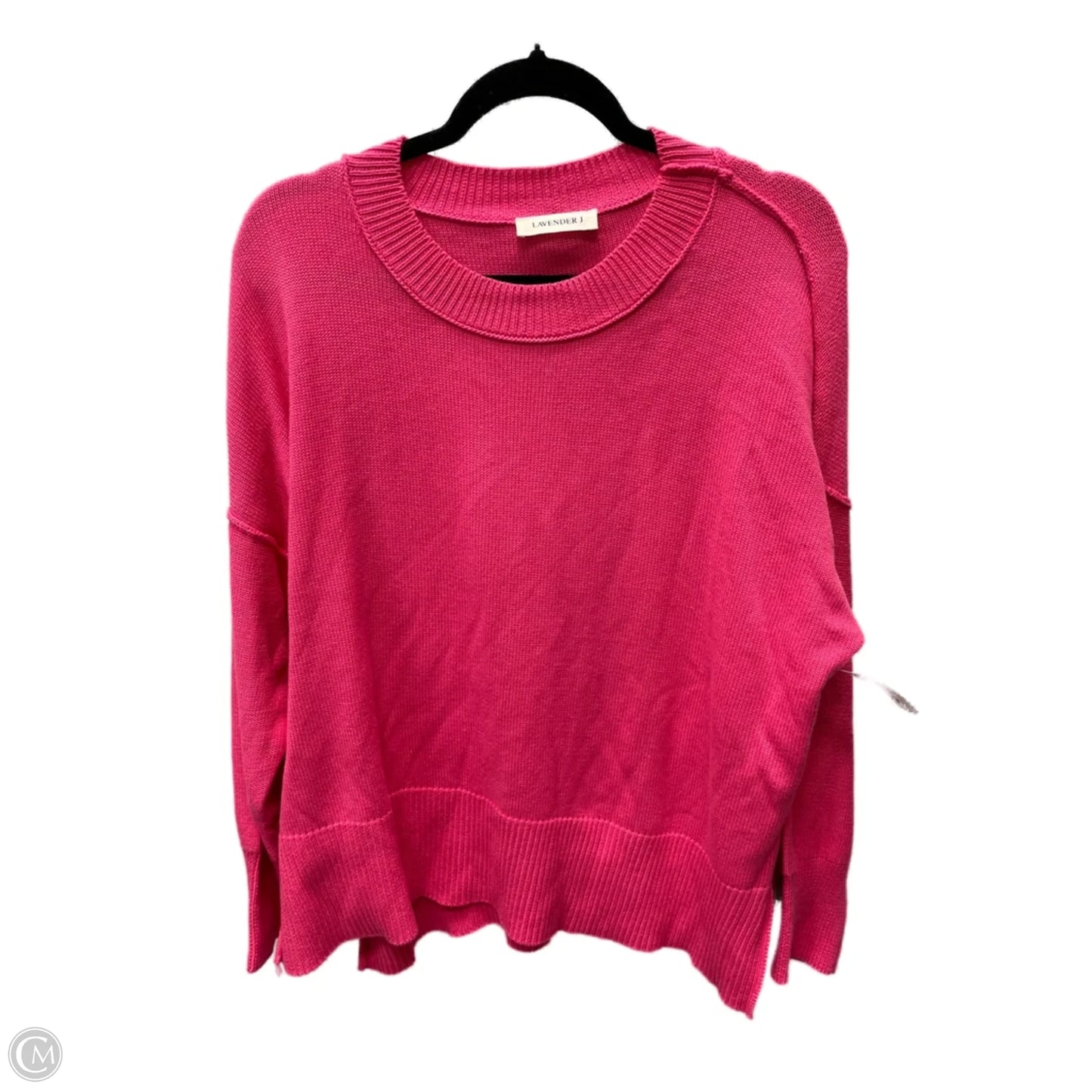 Sweater By lavender j -  In Pink, Size: L