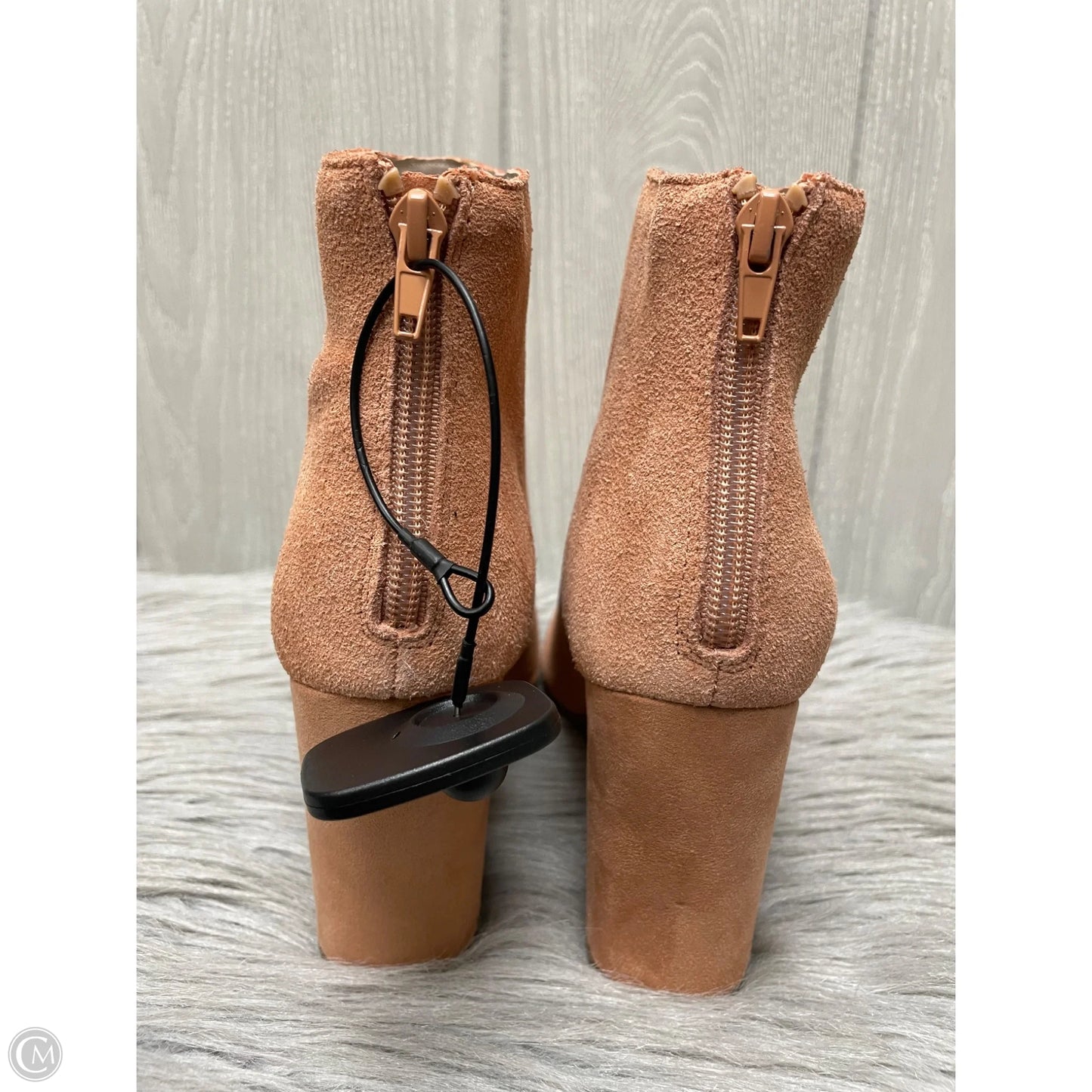Boots Ankle Heels By Kenneth Cole Reaction In Pink, Size: 8