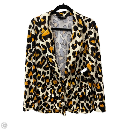 Blazer By Ashley Stewart In Black & Cream, Size: 3x