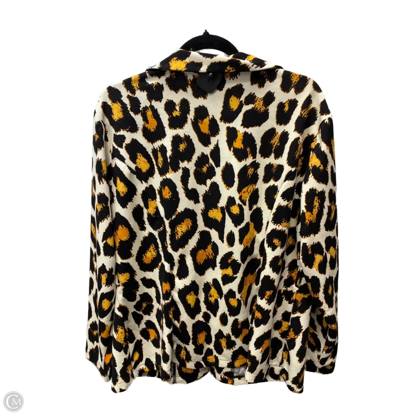 Blazer By Ashley Stewart In Black & Cream, Size: 3x