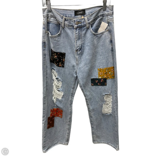 Jeans Wide Leg By cider  Blue Denim, Size: 12