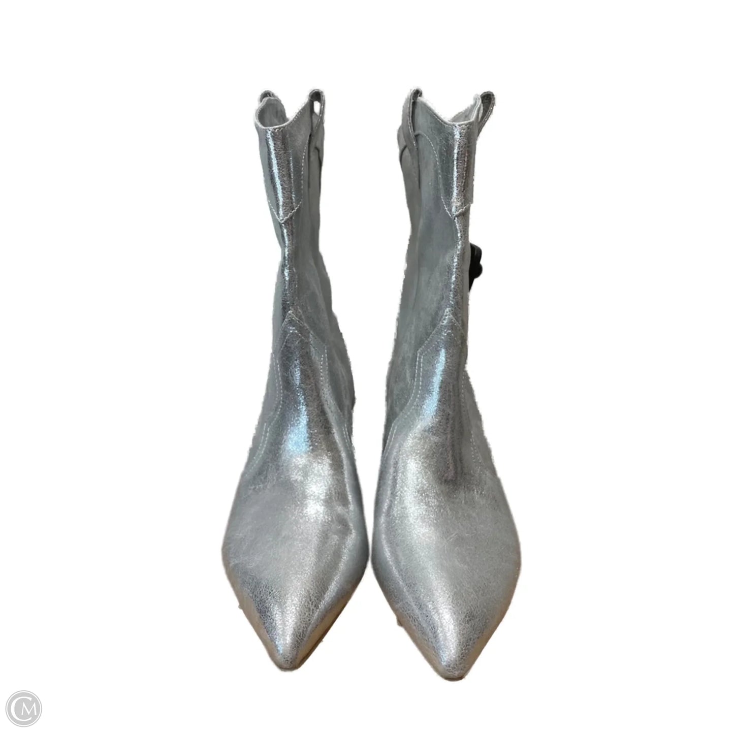 Boots Western By Dolce Vita In Silver, Size: 10